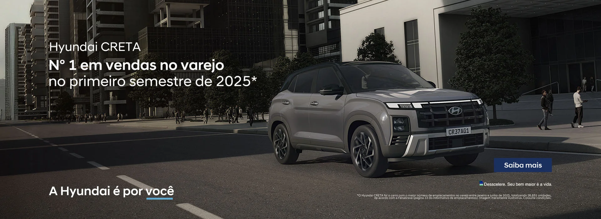 Hyundai CRETA Nº1 em Vendas | Granday Hyundai